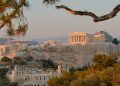 Acropolis at sunset, Athens