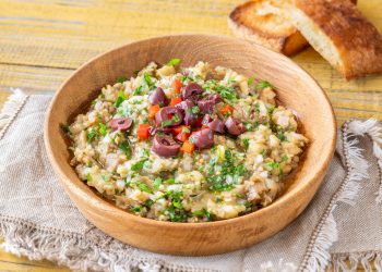 Bowl of Melitzanosalata