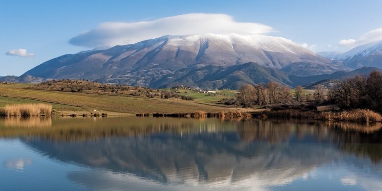 Mount Olympus in Greece