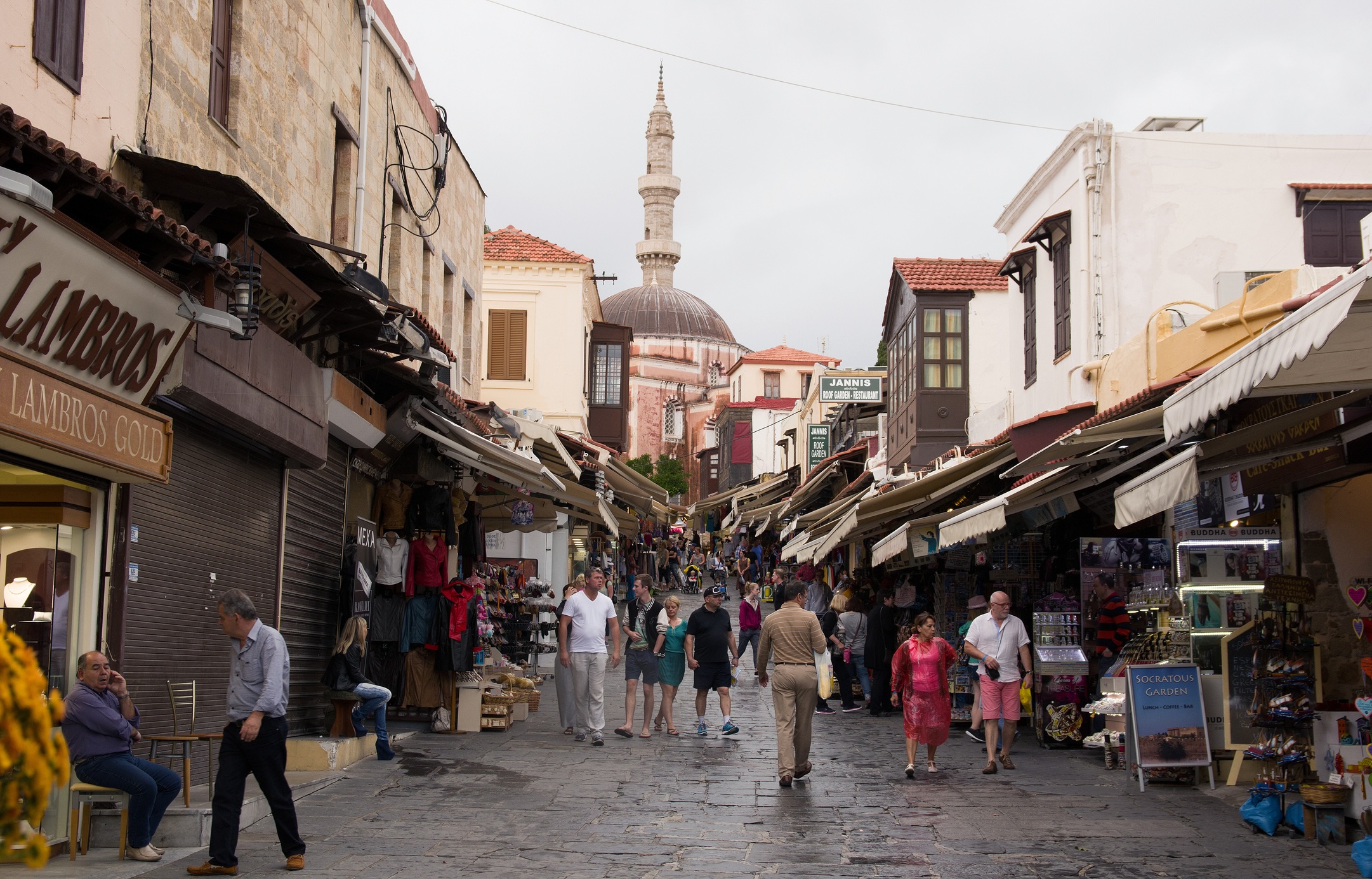 Rhodes Old Town, Socratous street.