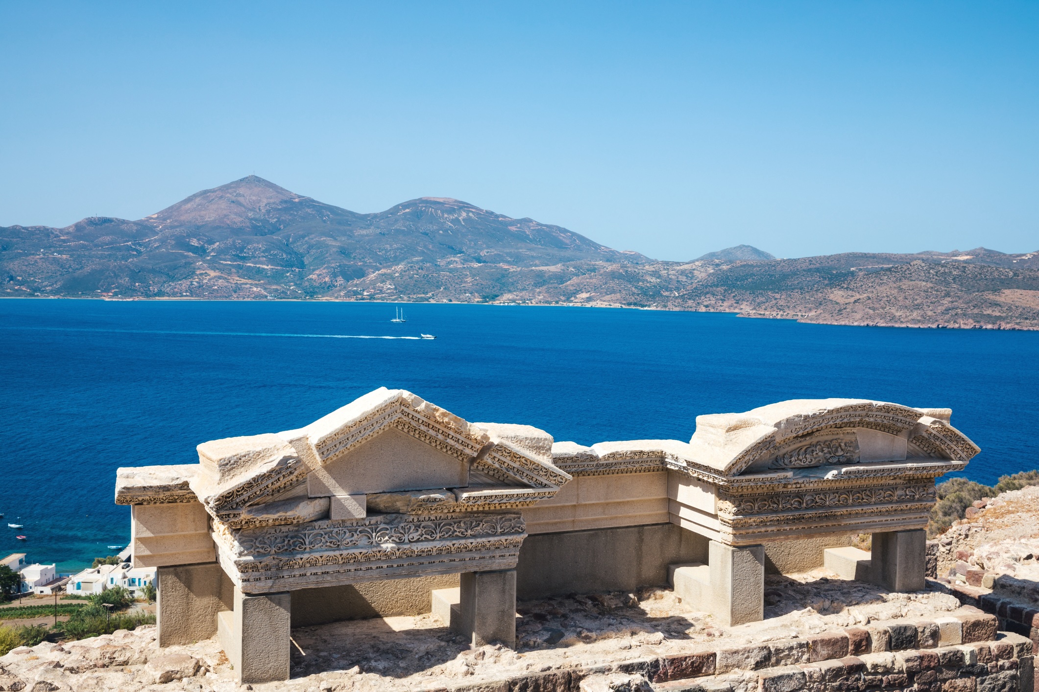 Ancient Theater In Milos