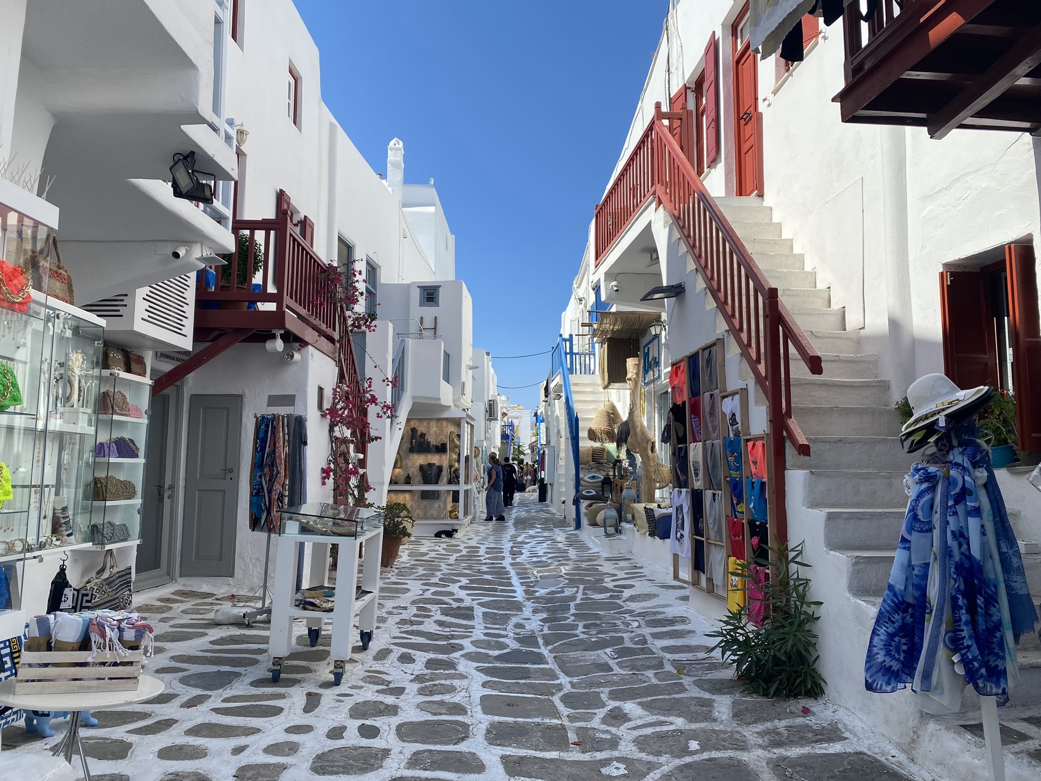 Exploring the streets of the area known as Old Port, the stone streets pave the path to history in this very unique island. Full of shops and restaurants to tour.