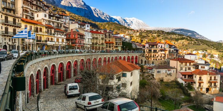 The town of Arachova