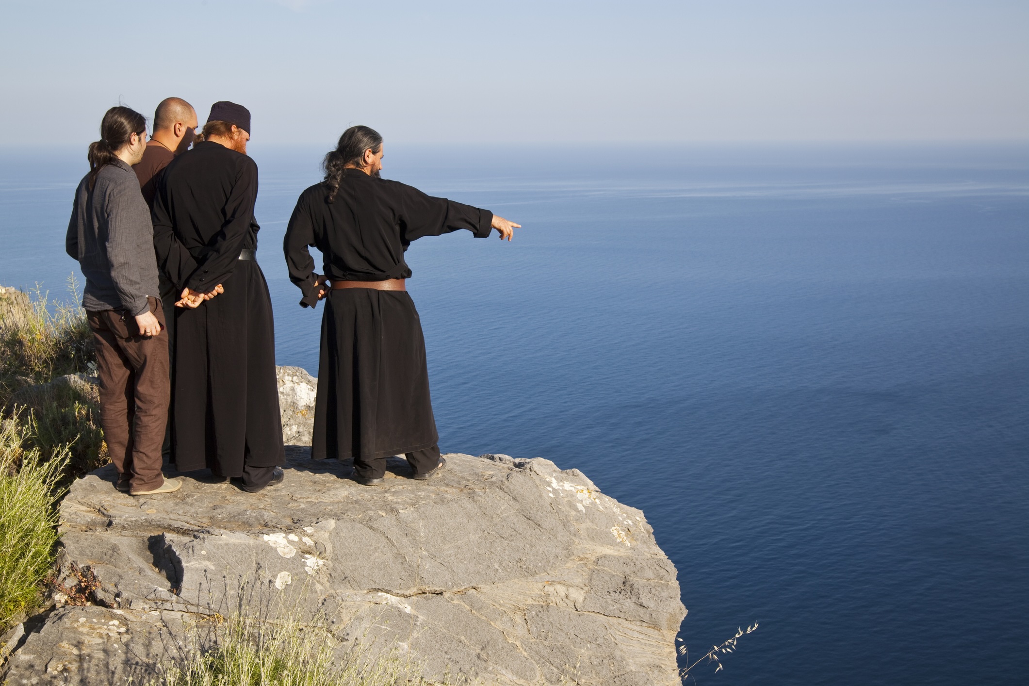 Mount Athos Monks