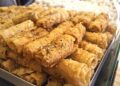 diples or thiples traditional greek Christmas dessert