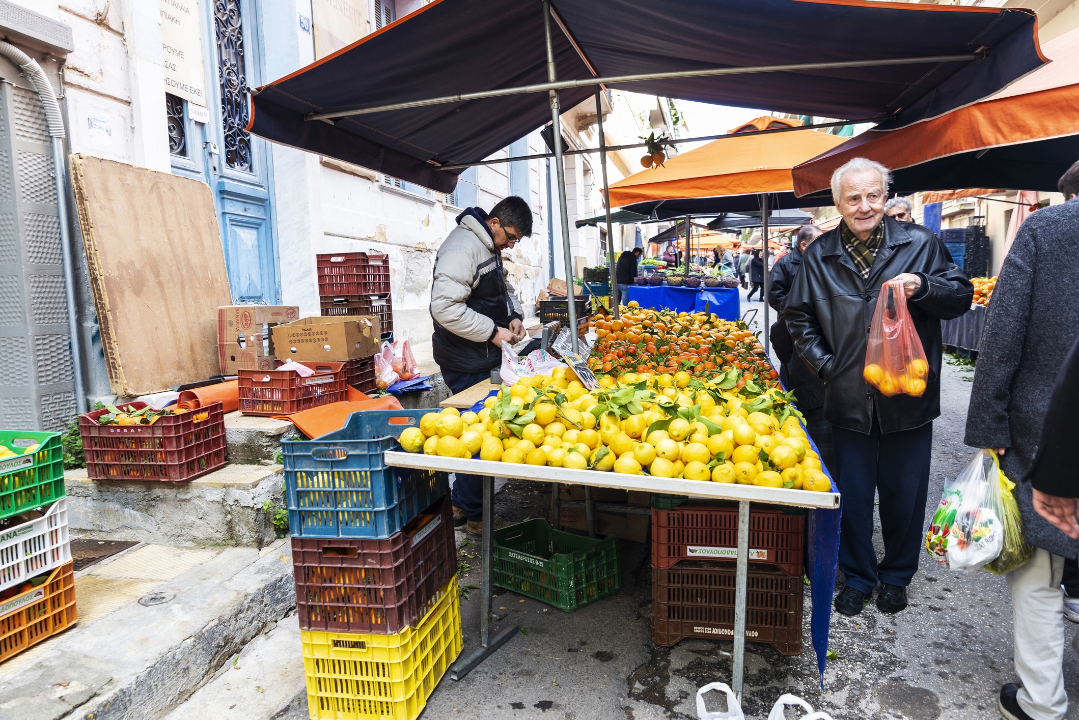 Farmer Market in Athens