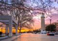 The lighthouse of Alexandroupolis symbol of the town, Greece.