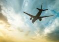 Airliner Flying Away