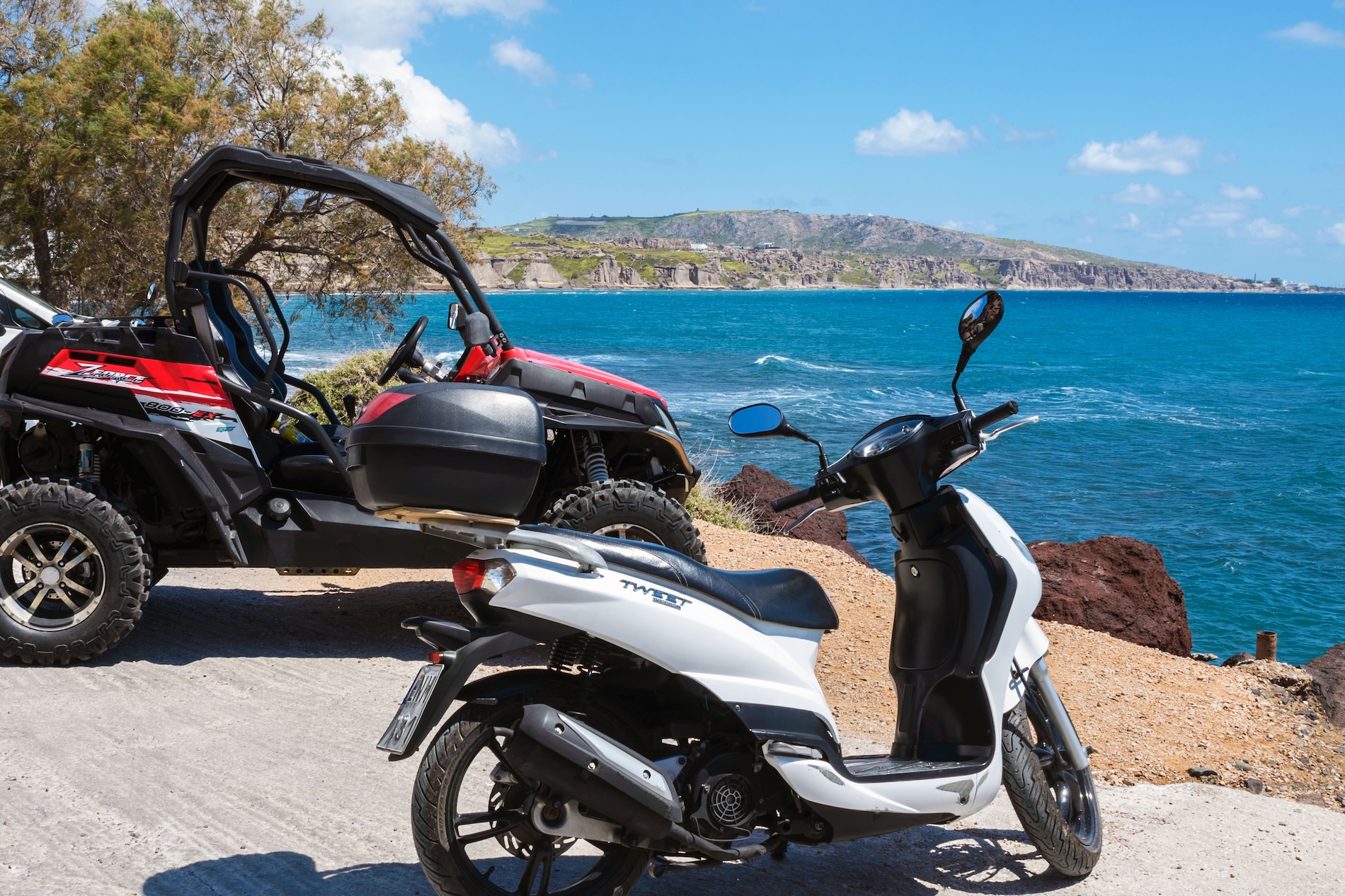 ATV and scooter